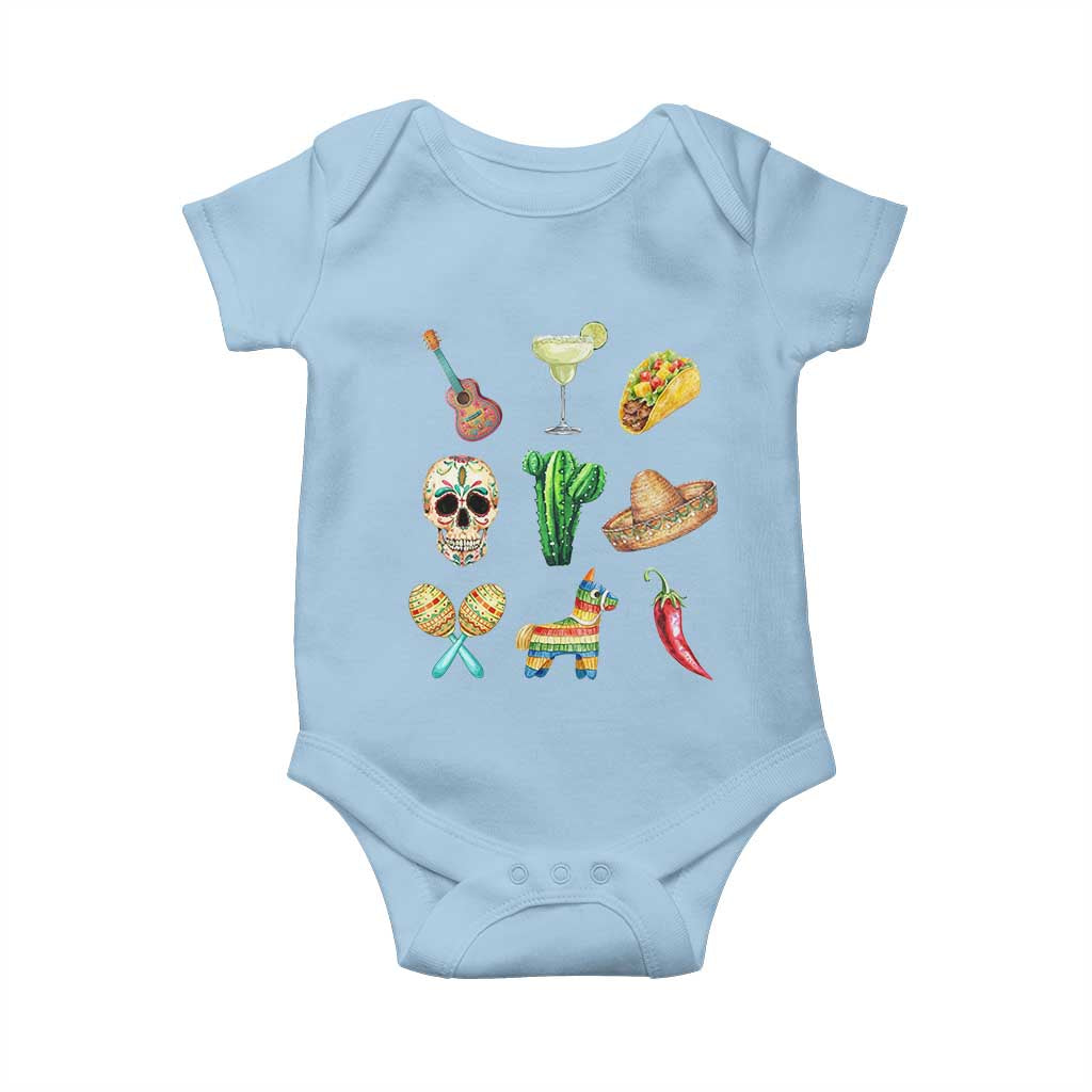 Cinco De Mayo Baby Onesie Mexican Fiesta Party Celebration