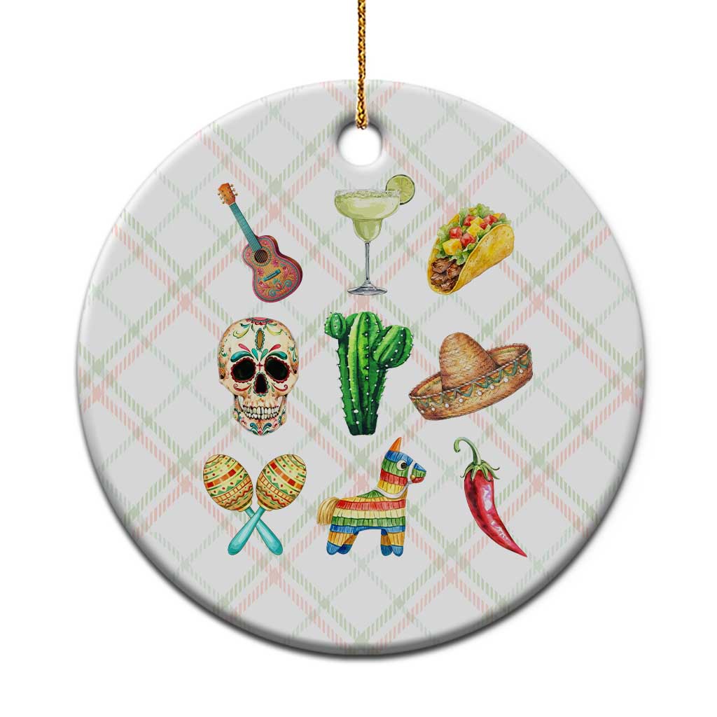 Cinco De Mayo Ceramic Ornament Mexican Fiesta Party Celebration