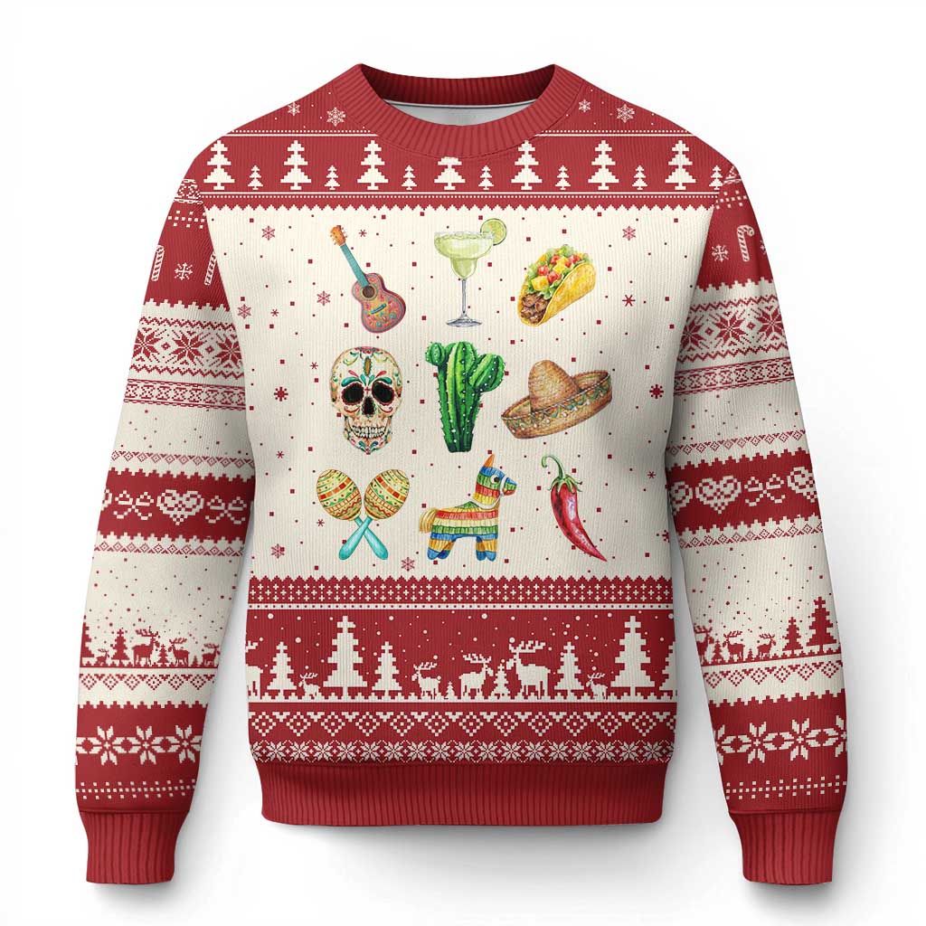 Cinco De Mayo Ugly Christmas Sweater Mexican Fiesta Party Celebration