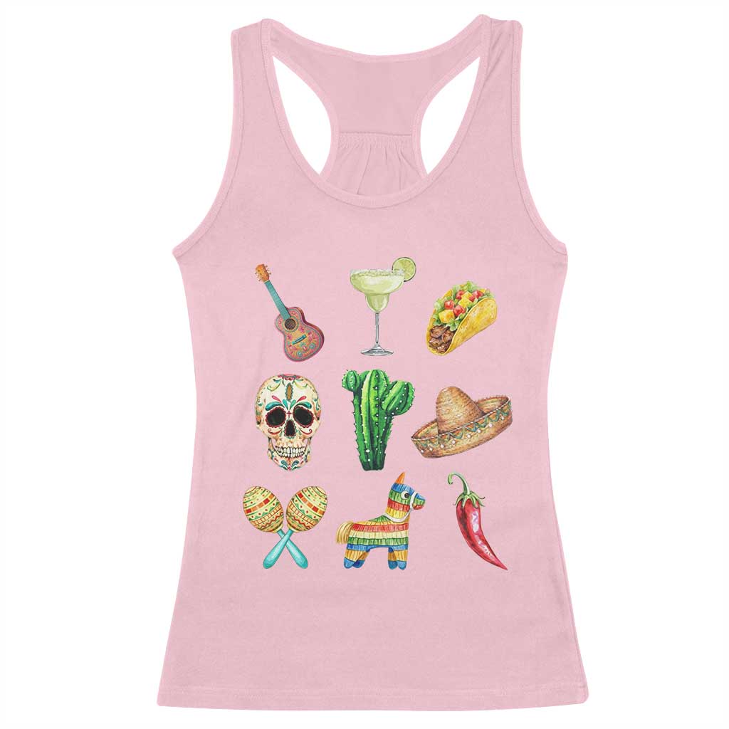 Cinco De Mayo Racerback Tank Top Mexican Fiesta Party Celebration