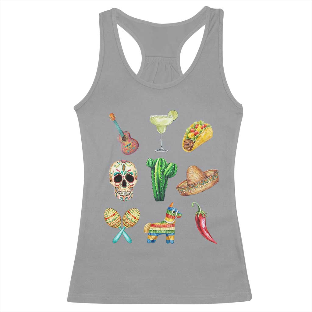 Cinco De Mayo Racerback Tank Top Mexican Fiesta Party Celebration