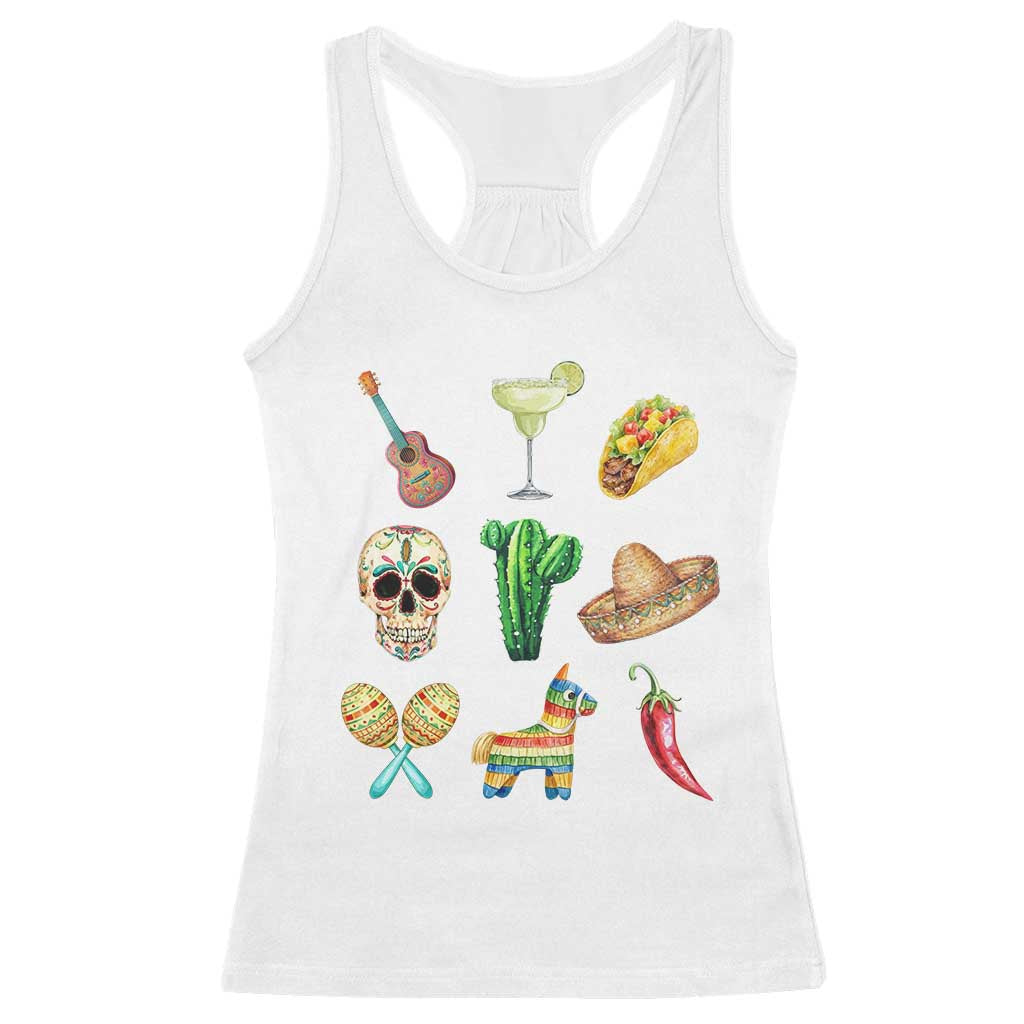 Cinco De Mayo Racerback Tank Top Mexican Fiesta Party Celebration