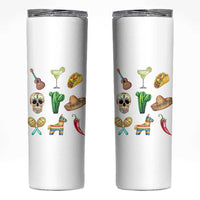 Cinco De Mayo Skinny Tumbler Mexican Fiesta Party Celebration