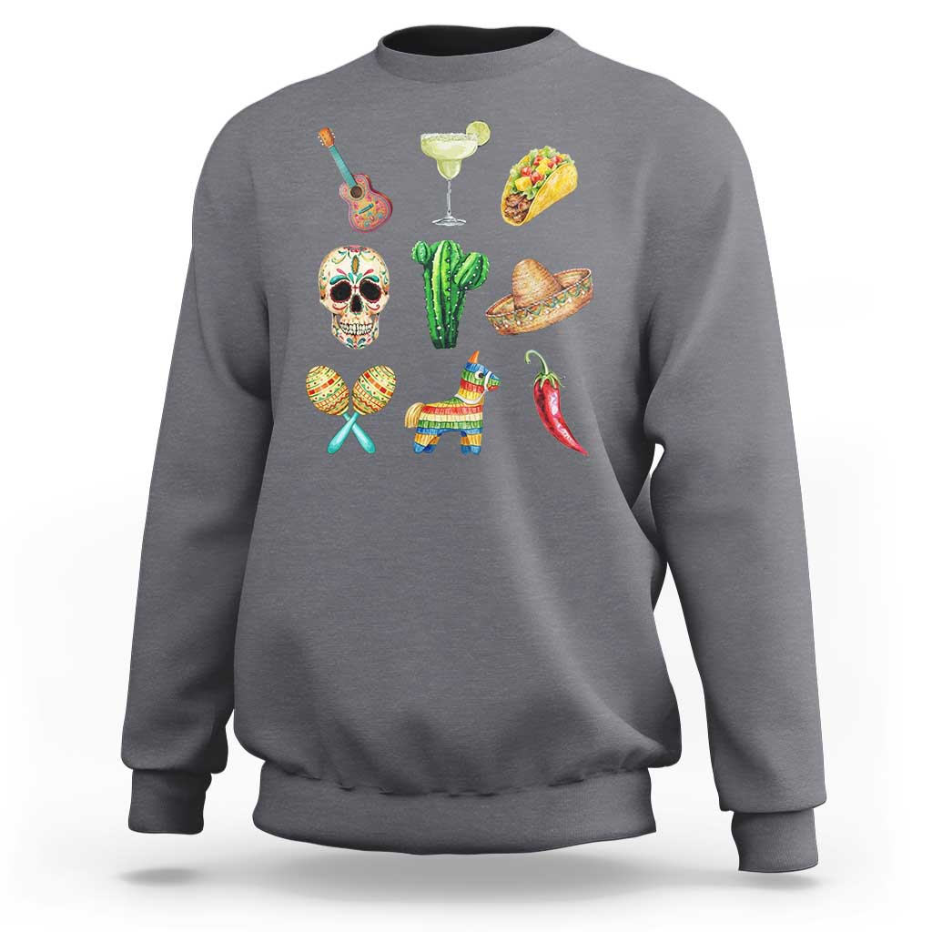 Cinco De Mayo Sweatshirt Mexican Fiesta Party Celebration