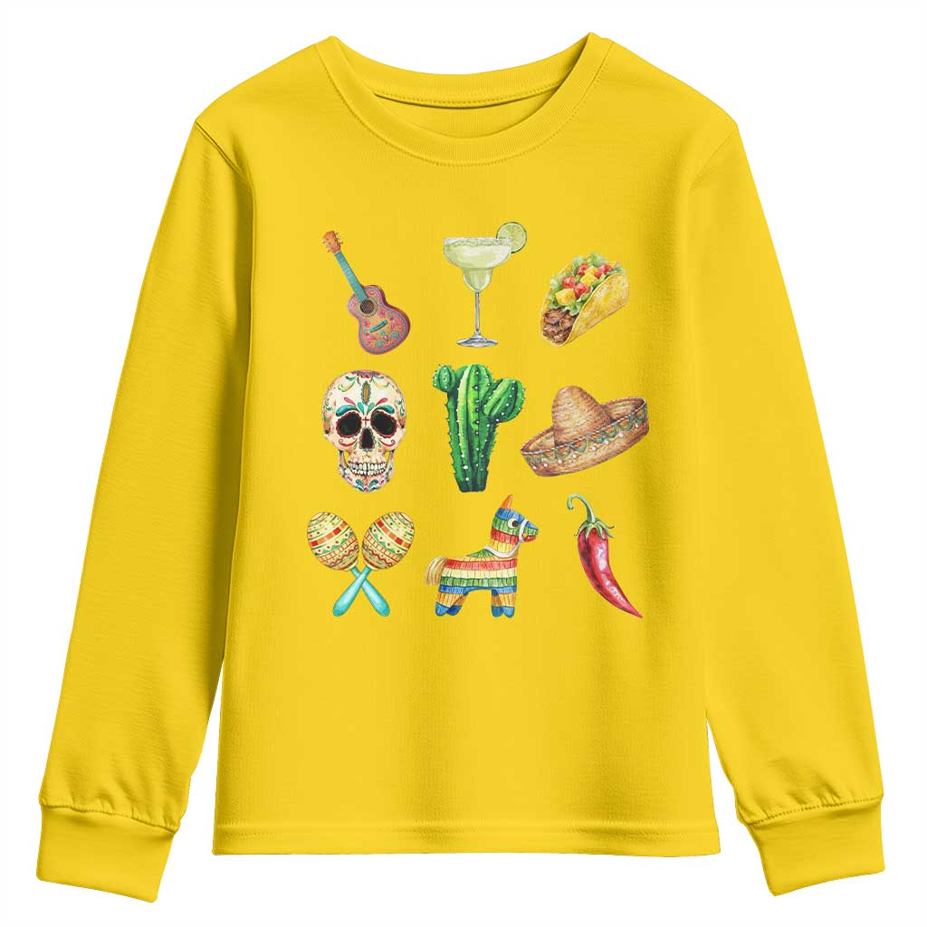 Cinco De Mayo Youth Sweatshirt Mexican Fiesta Party Celebration