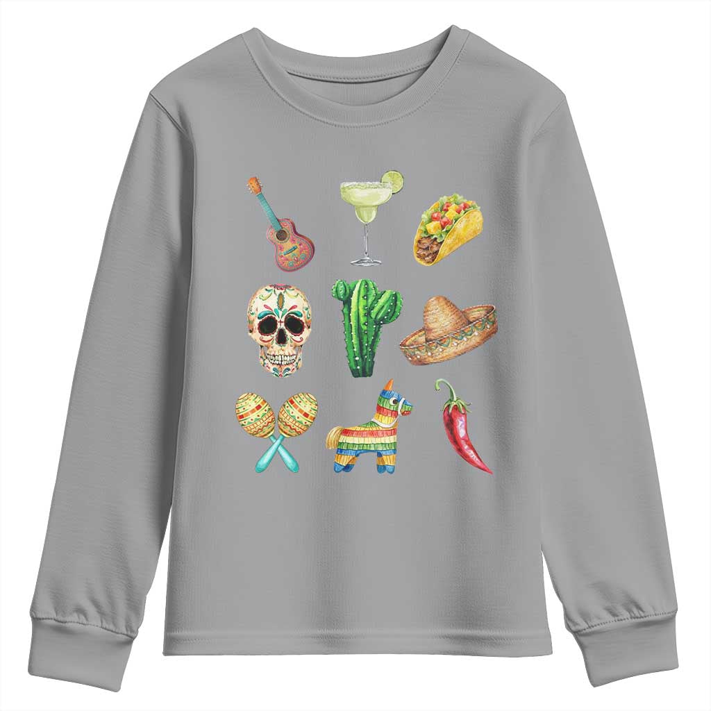 Cinco De Mayo Youth Sweatshirt Mexican Fiesta Party Celebration