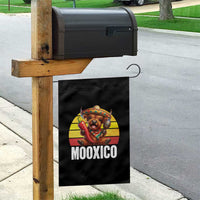 Funny Highland Cow MooXico Garden Flag Cinco De Mayo Fiesta Party