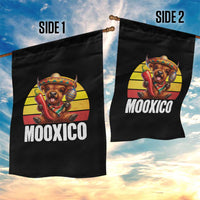Funny Highland Cow MooXico Garden Flag Cinco De Mayo Fiesta Party