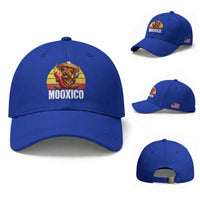 Funny Highland Cow MooXico Baseball Cap Cinco De Mayo Fiesta Party