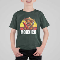 Funny Highland Cow MooXico T Shirt For Kid Cinco De Mayo Fiesta Party
