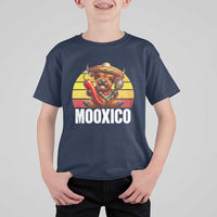 Funny Highland Cow MooXico T Shirt For Kid Cinco De Mayo Fiesta Party