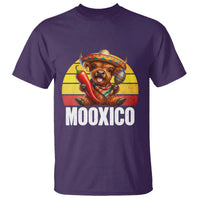 Funny Highland Cow MooXico T Shirt Cinco De Mayo Fiesta Party