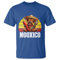 Funny Highland Cow MooXico T Shirt Cinco De Mayo Fiesta Party