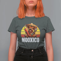 Funny Highland Cow MooXico T Shirt For Women Cinco De Mayo Fiesta Party