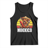 Funny Highland Cow MooXico Tank Top Cinco De Mayo Fiesta Party