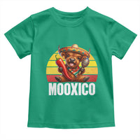 Funny Highland Cow MooXico Toddler T Shirt Cinco De Mayo Fiesta Party