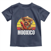 Funny Highland Cow MooXico Toddler T Shirt Cinco De Mayo Fiesta Party