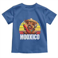 Funny Highland Cow MooXico Toddler T Shirt Cinco De Mayo Fiesta Party