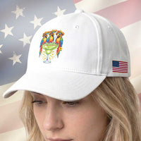 Cinco De Mayo Summer Party Baseball Cap Funny Parrots Drinking Margaritas