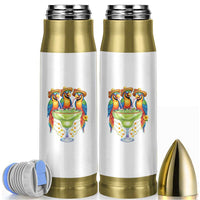 Cinco De Mayo Summer Party Bullet Tumbler Funny Parrots Drinking Margaritas