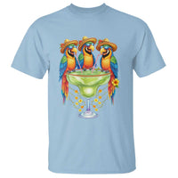 Cinco De Mayo Summer Party T Shirt Funny Parrots Drinking Margaritas