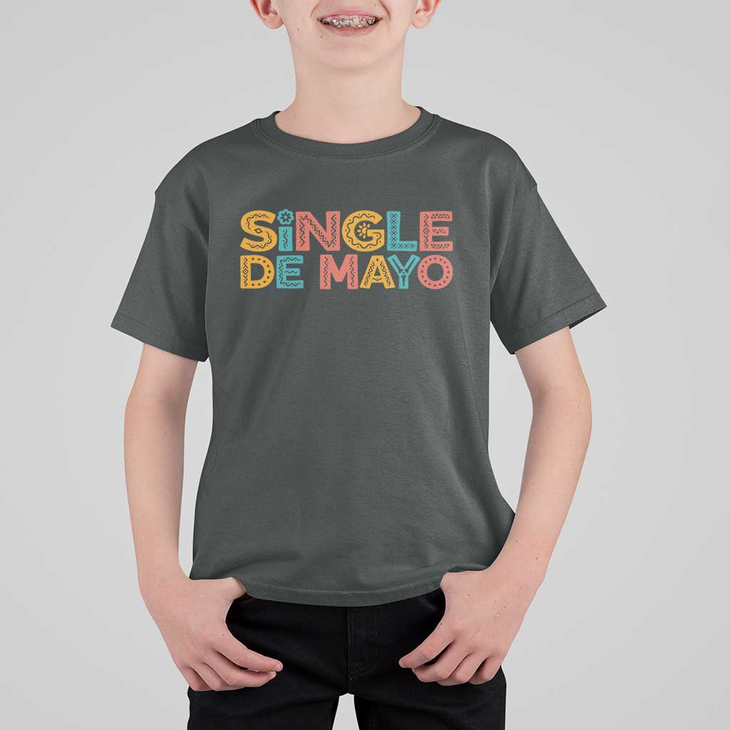 Mexican Fiesta Party Gift T Shirt For Kid Single De Mayo