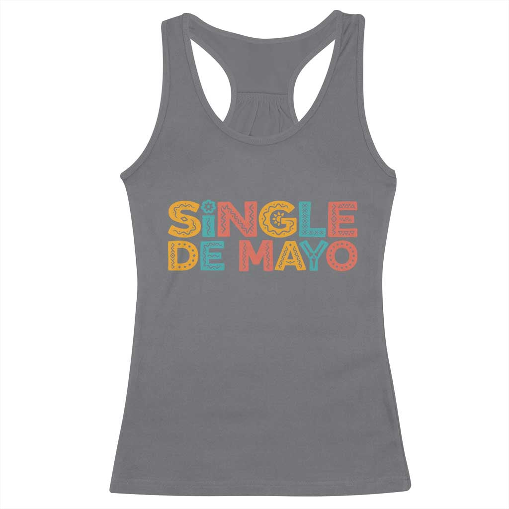 Mexican Fiesta Party Gift Racerback Tank Top Single De Mayo