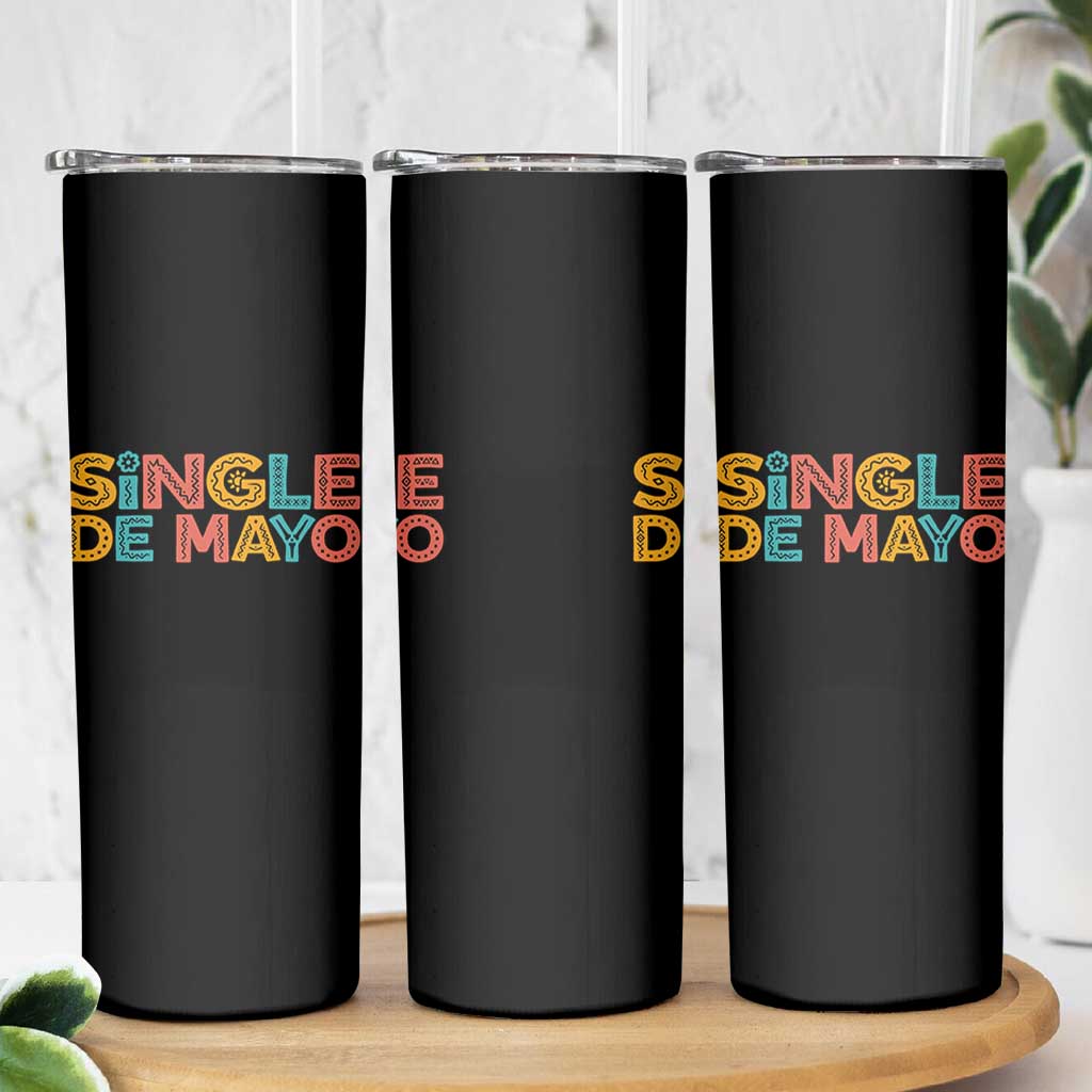 Mexican Fiesta Party Gift Skinny Tumbler Single De Mayo