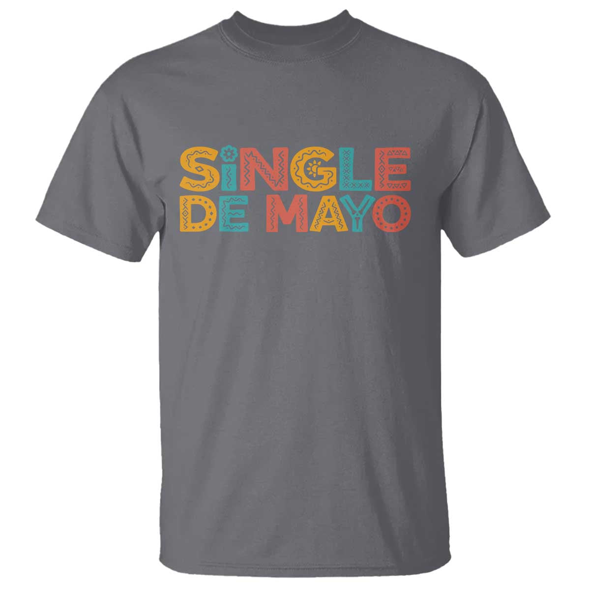Mexican Fiesta Party Gift T Shirt Single De Mayo