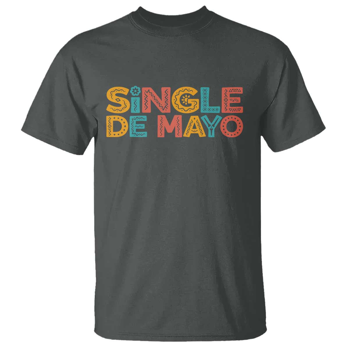 Mexican Fiesta Party Gift T Shirt Single De Mayo