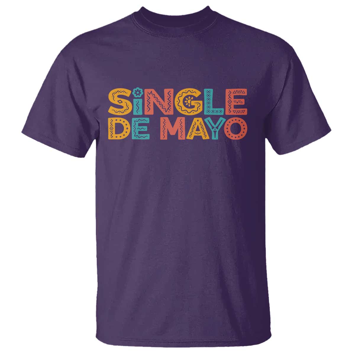Mexican Fiesta Party Gift T Shirt Single De Mayo
