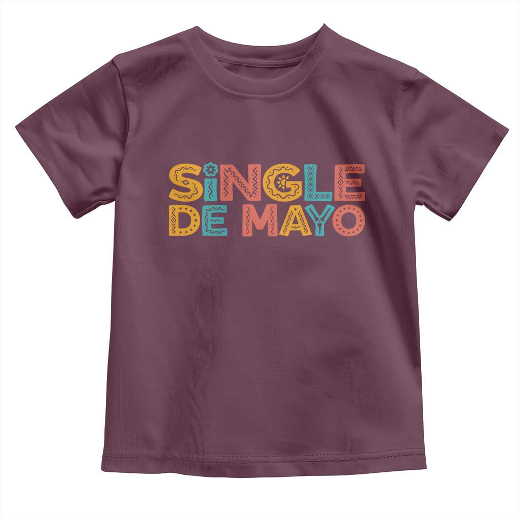 Mexican Fiesta Party Gift Toddler T Shirt Single De Mayo