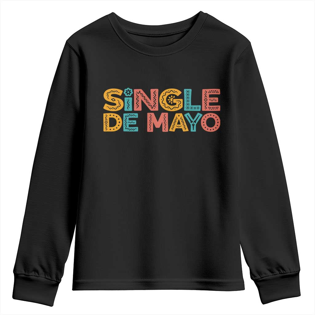 Mexican Fiesta Party Gift Youth Sweatshirt Single De Mayo
