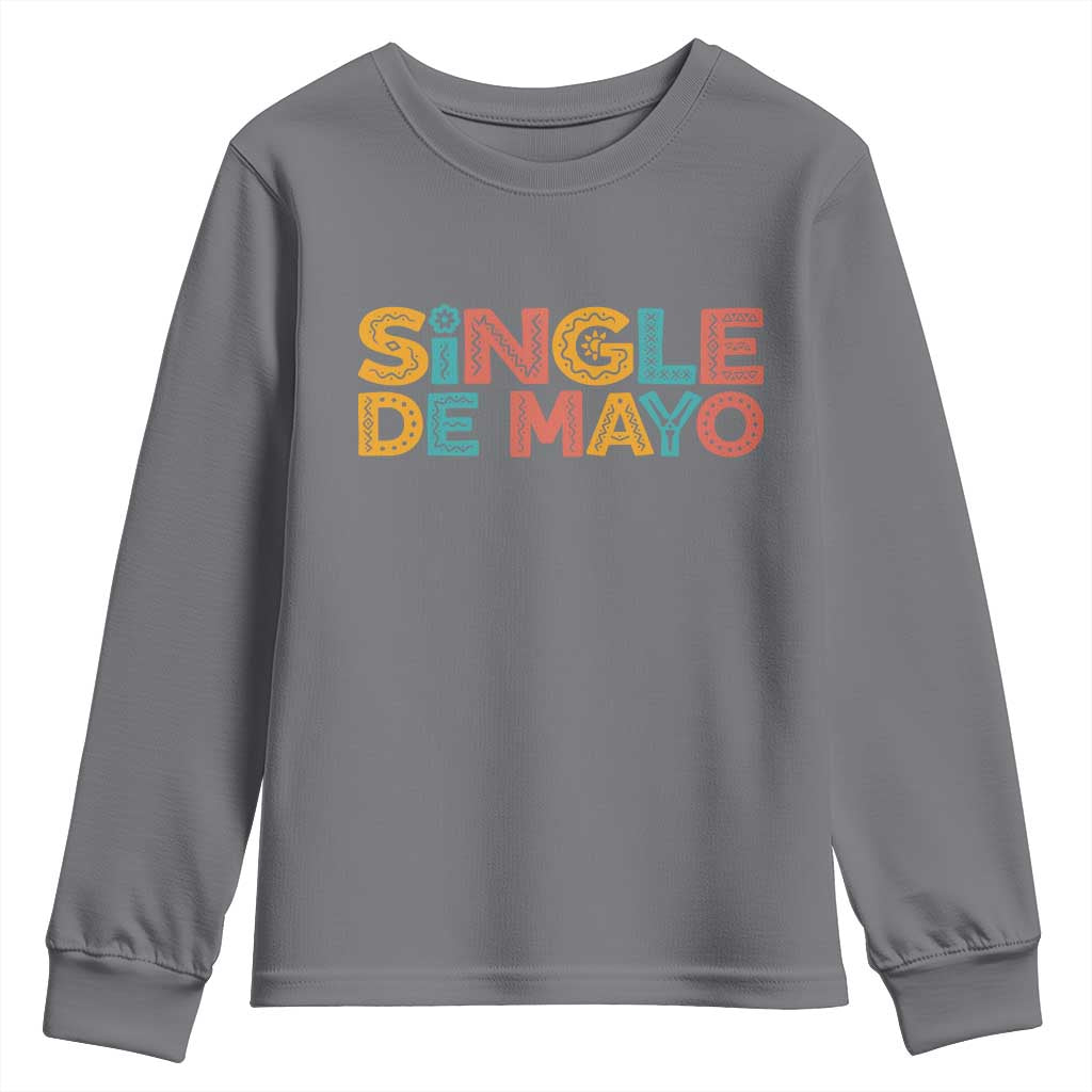 Mexican Fiesta Party Gift Youth Sweatshirt Single De Mayo