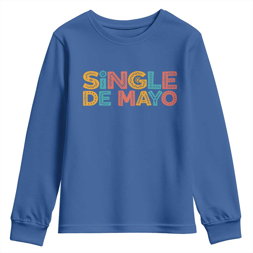 Mexican Fiesta Party Gift Youth Sweatshirt Single De Mayo