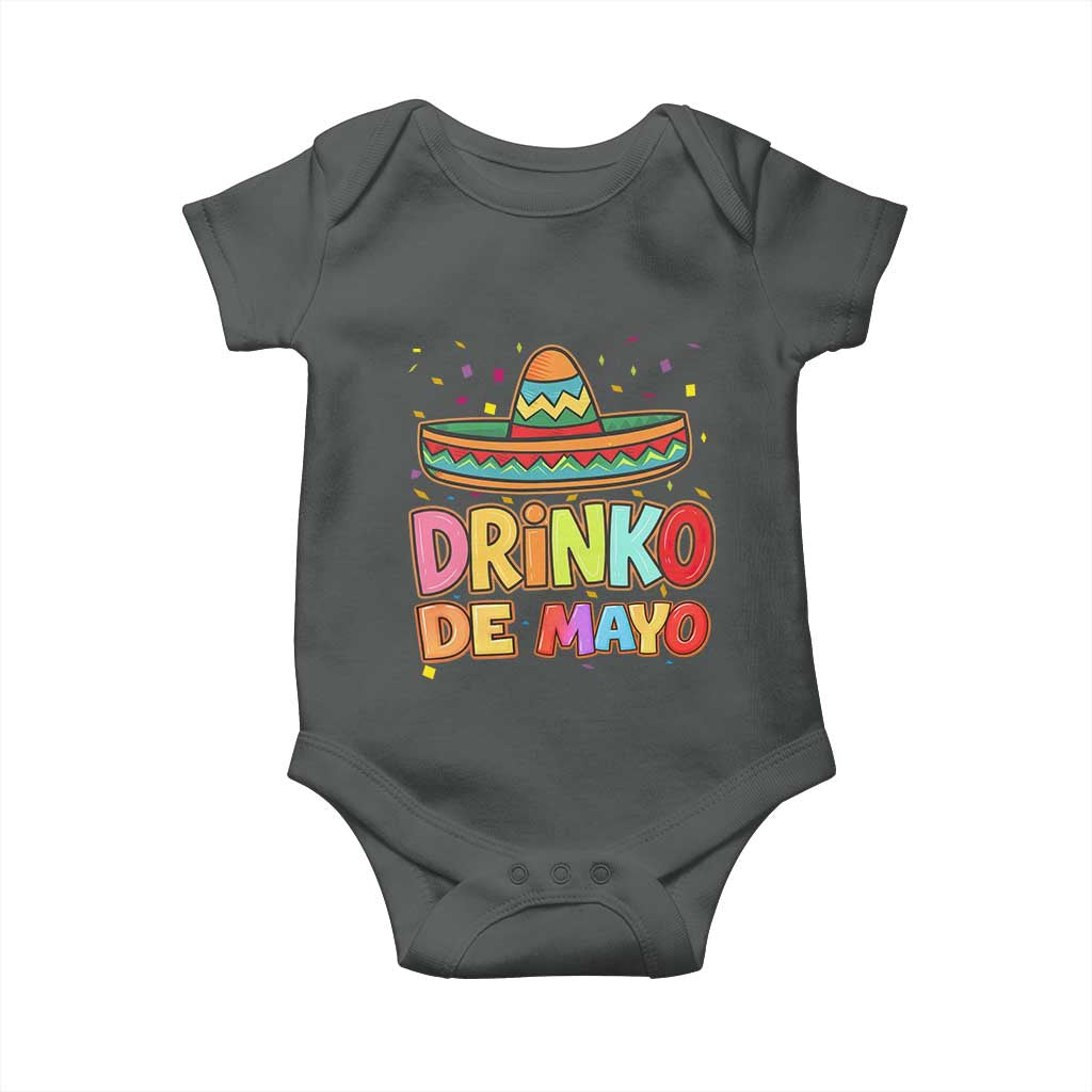 Funny Cinco De Mayo Day Drinking Fiesta Party Baby Onesie Drinko De Mayo