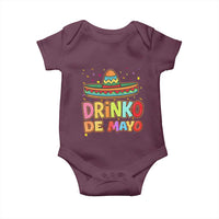 Funny Cinco De Mayo Day Drinking Fiesta Party Baby Onesie Drinko De Mayo