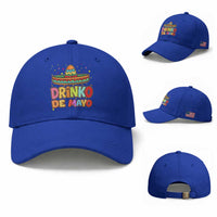 Funny Cinco De Mayo Day Drinking Fiesta Party Baseball Cap Drinko De Mayo