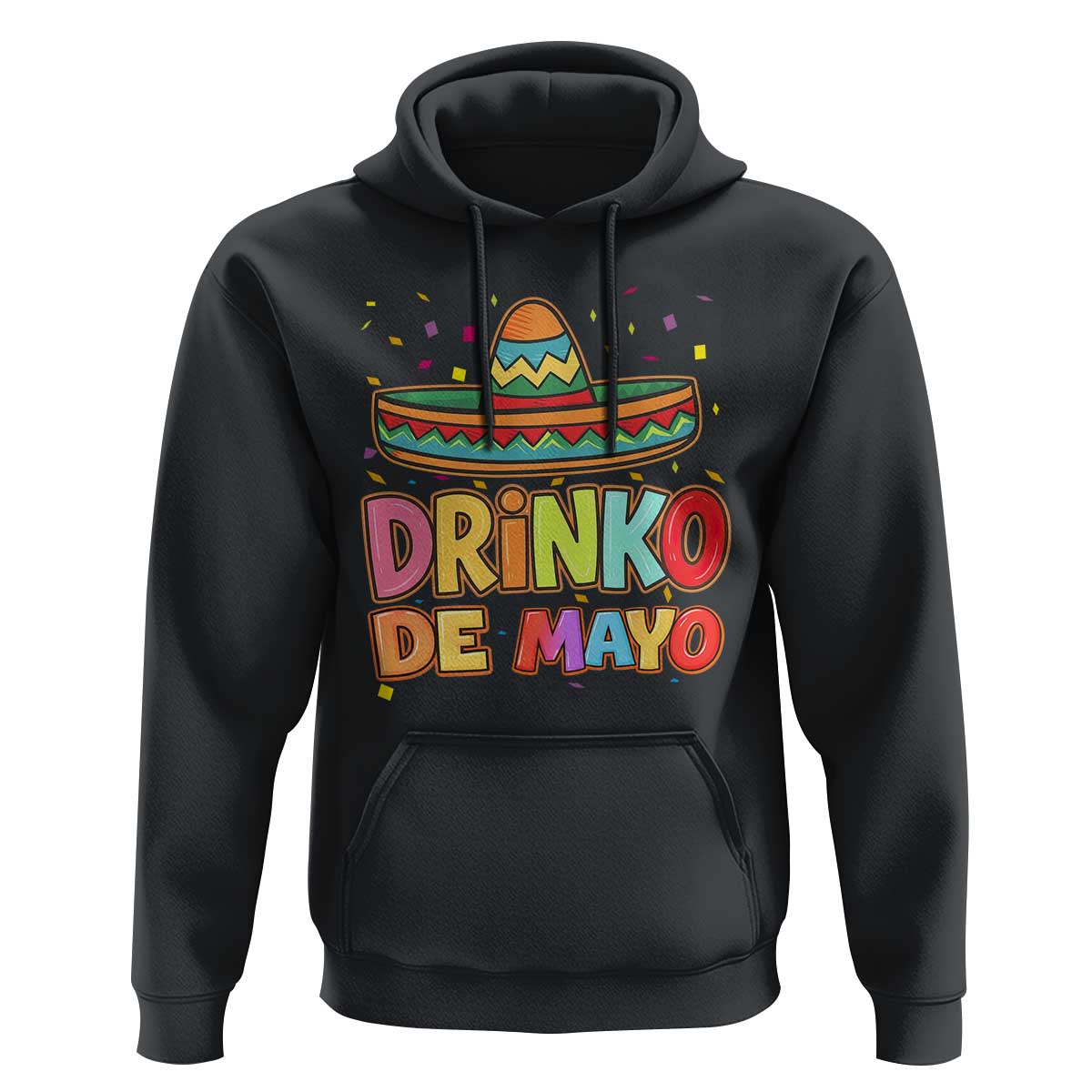 Funny Cinco De Mayo Day Drinking Fiesta Party Hoodie Drinko De Mayo