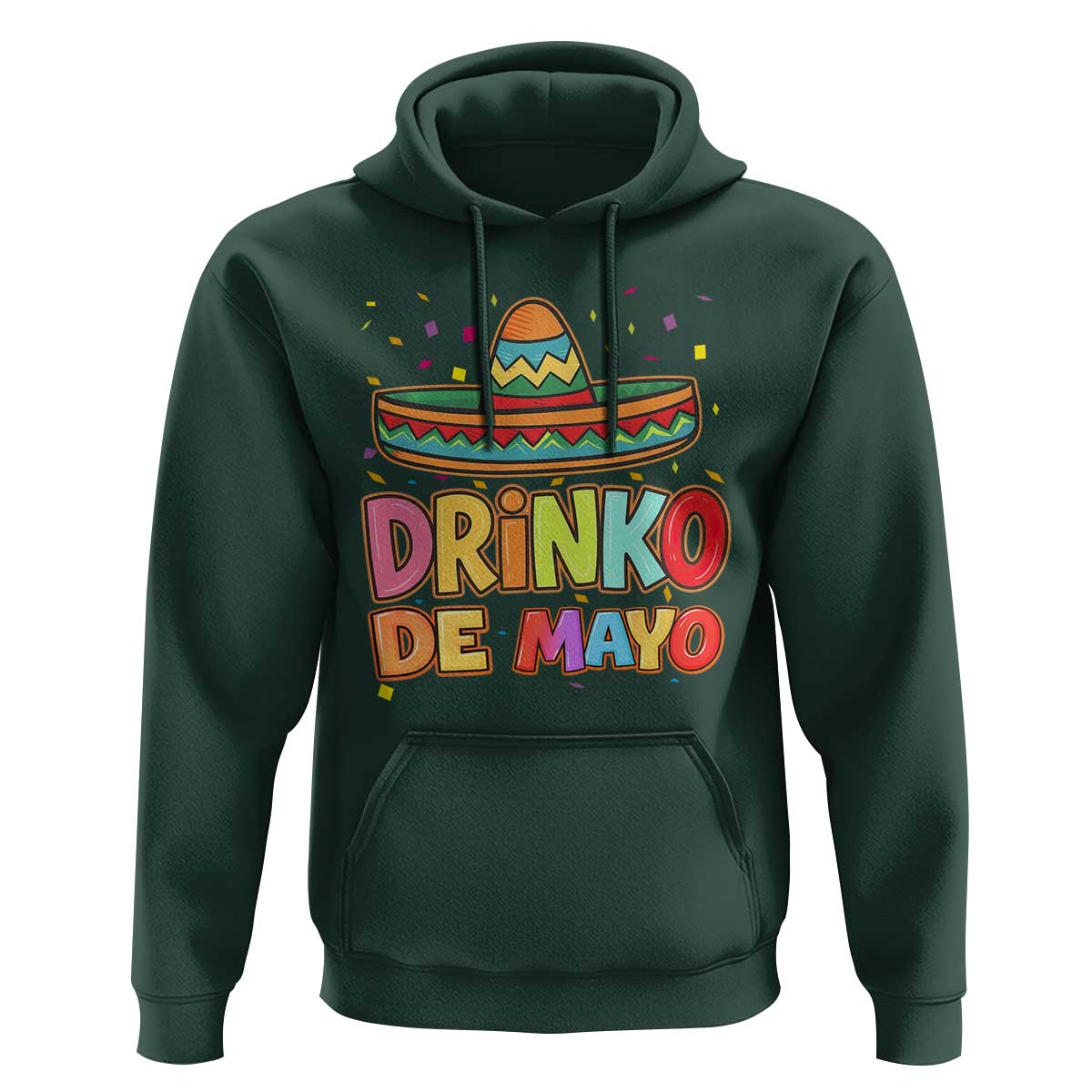 Funny Cinco De Mayo Day Drinking Fiesta Party Hoodie Drinko De Mayo