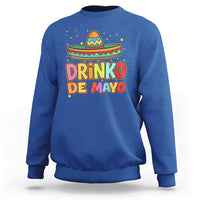 Funny Cinco De Mayo Day Drinking Fiesta Party Sweatshirt Drinko De Mayo