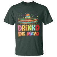 Funny Cinco De Mayo Day Drinking Fiesta Party T Shirt Drinko De Mayo