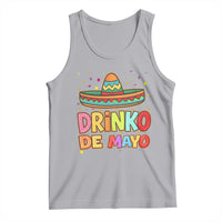 Funny Cinco De Mayo Day Drinking Fiesta Party Tank Top Drinko De Mayo