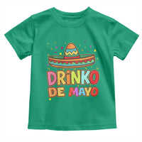 Funny Cinco De Mayo Day Drinking Fiesta Party Toddler T Shirt Drinko De Mayo