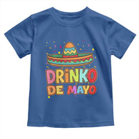 Funny Cinco De Mayo Day Drinking Fiesta Party Toddler T Shirt Drinko De Mayo