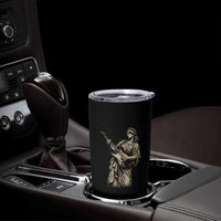 4th Of July Rock N Roll Tumbler Cup Funny Statue Of Liberty Playing Guitar