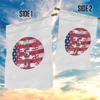 USA 250th Anniversary Baseball Garden Flag Patriotic Athlete Gift