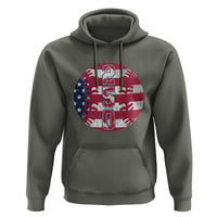 USA 250th Anniversary Baseball Hoodie Patriotic Athlete Gift