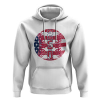 USA 250th Anniversary Baseball Hoodie Patriotic Athlete Gift