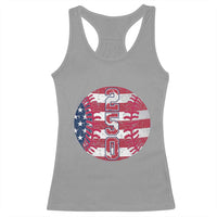 USA 250th Anniversary Baseball Racerback Tank Top Patriotic Athlete Gift